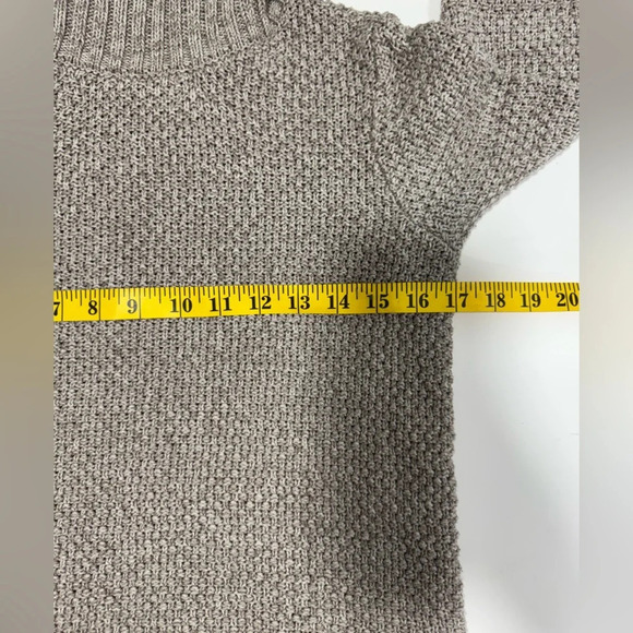 Hilary Radley Womens Brown Sweater Pullover Mock Neck Long Sleeve Size XS - Picture 8 of 12